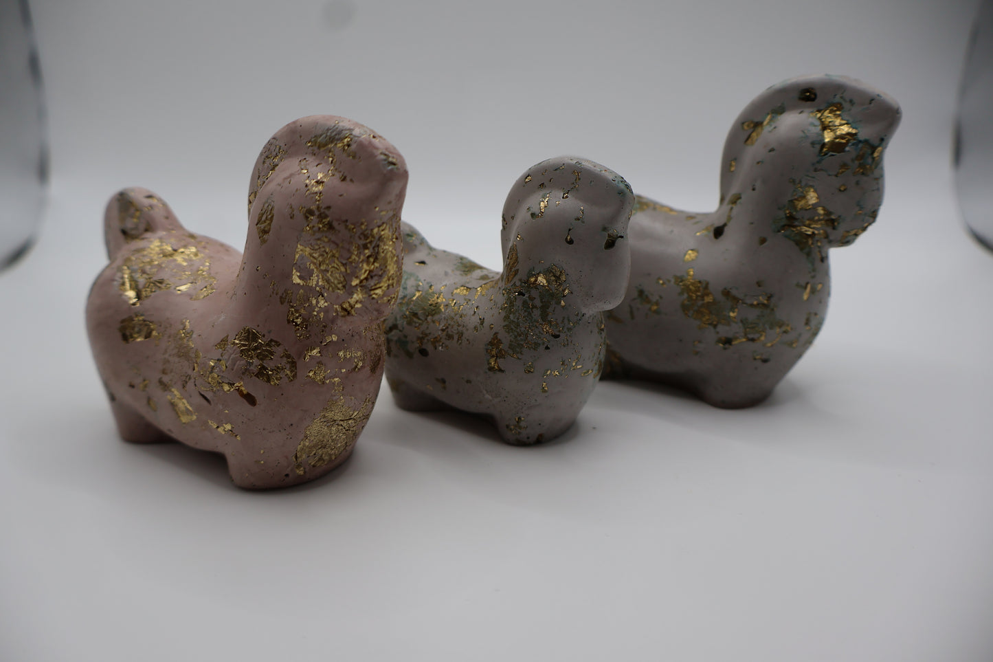 Cementique - Horse Tiro with Gold Leaf Accents