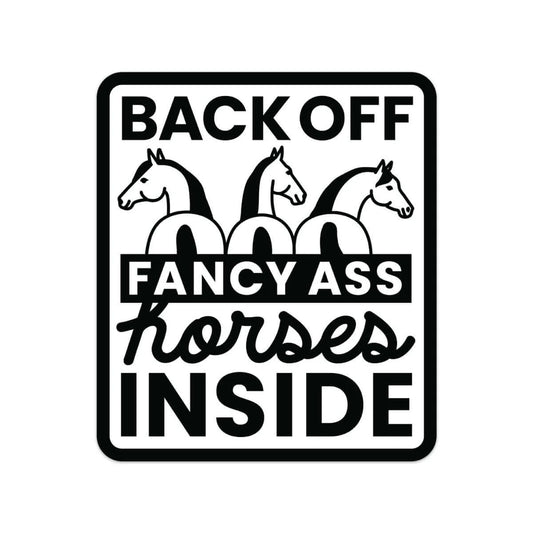 “Fancy ass” Float Decal