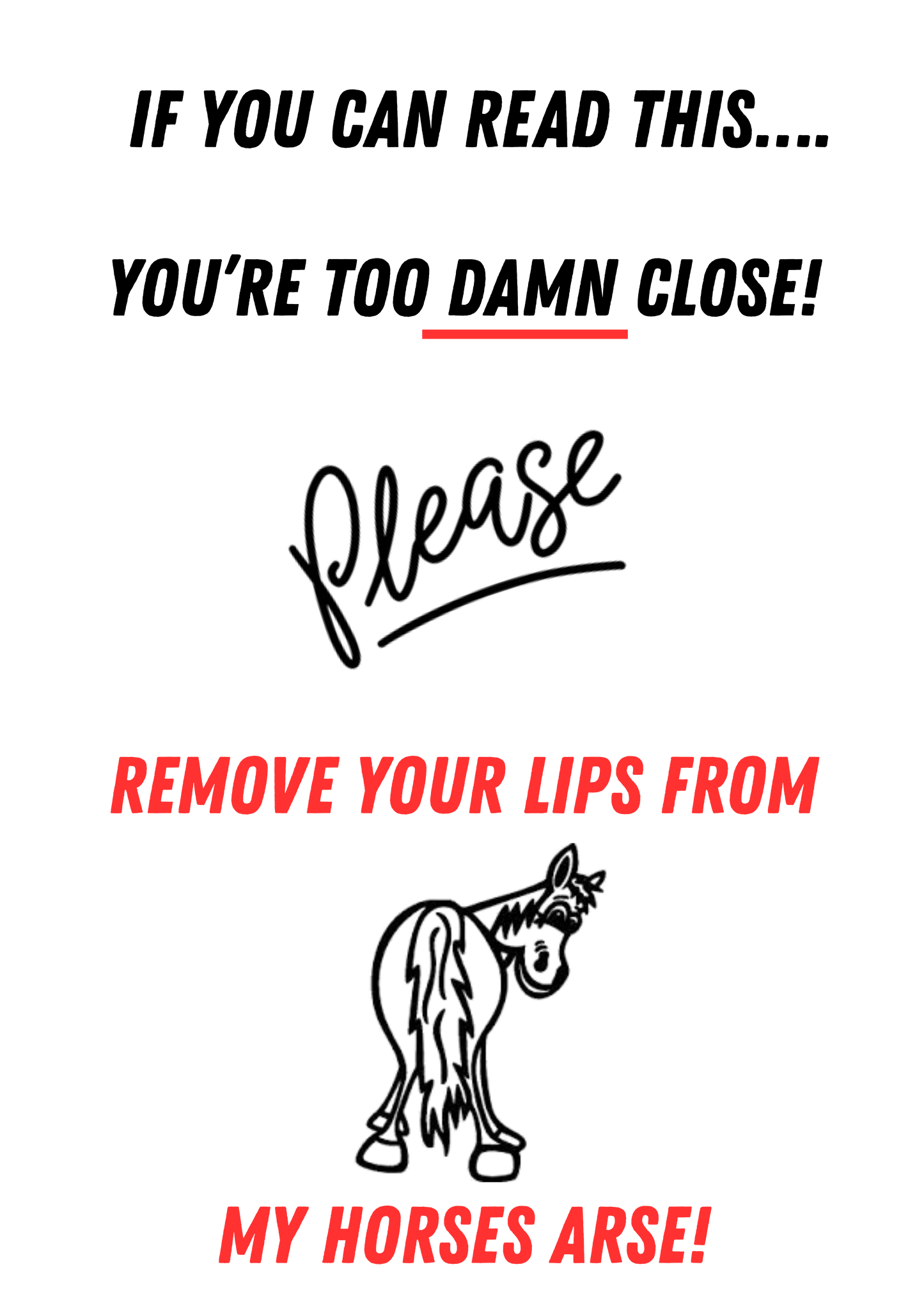 “Get Off” Float Decal