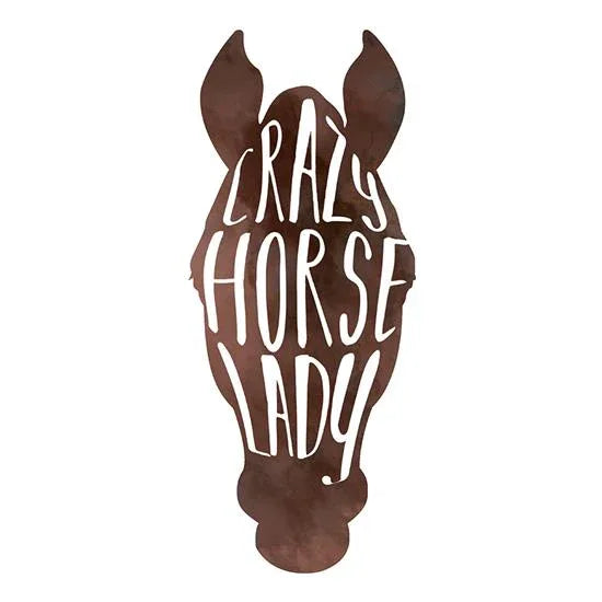 Crazy Horse Lady - Decal - Feral Pony