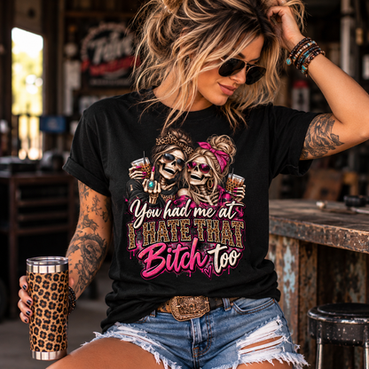 You Had Me At 🍷 – Unisex Classic Tee