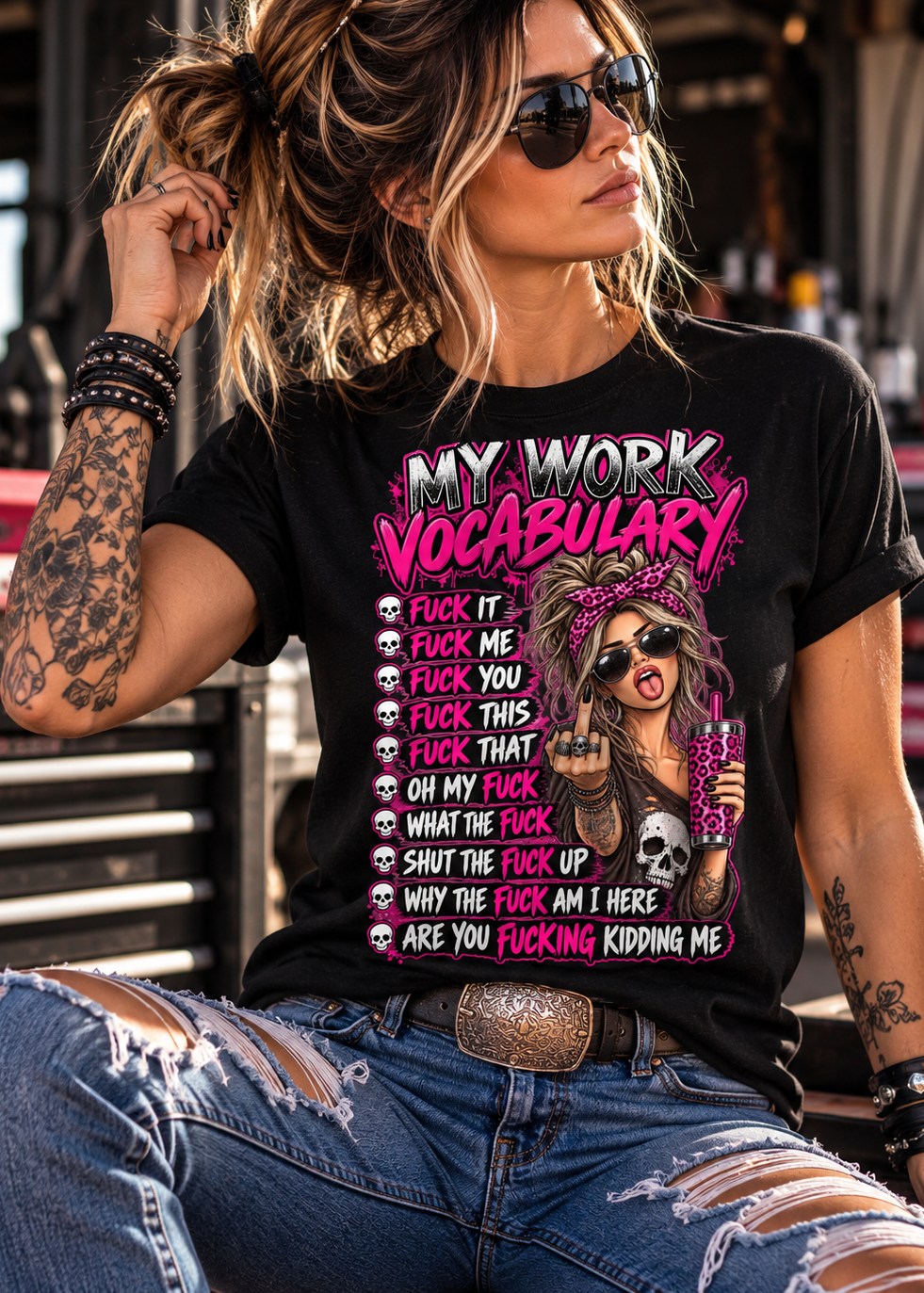 My Work Vocabulary 🔨 – Unisex Classic Tee