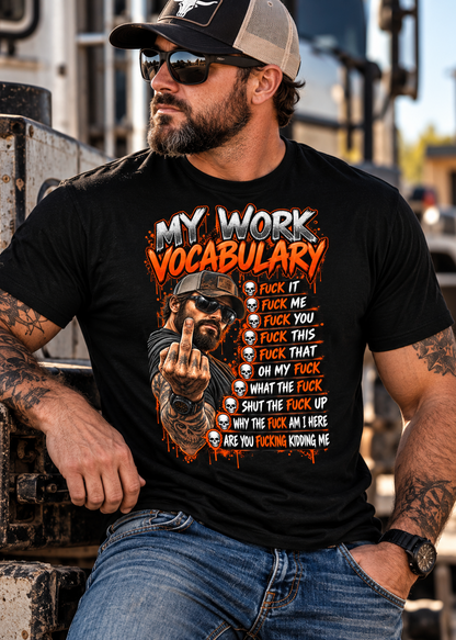 My Work Vocabulary – Unisex Classic Tee
