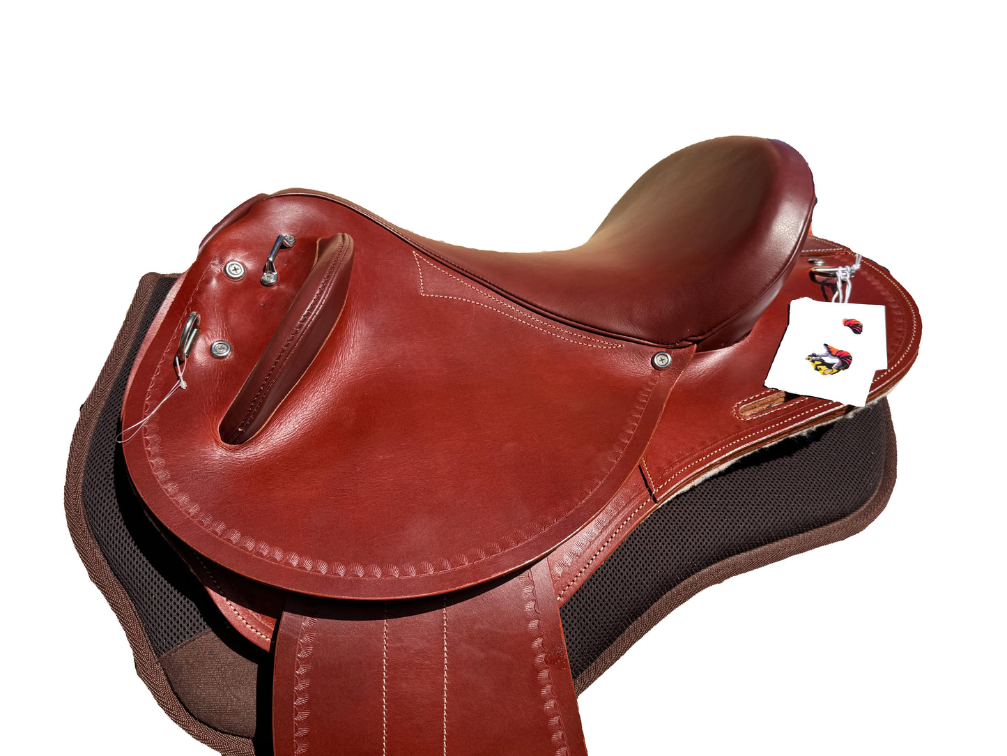 “The Challenger”.  Halfbreed Saddle.