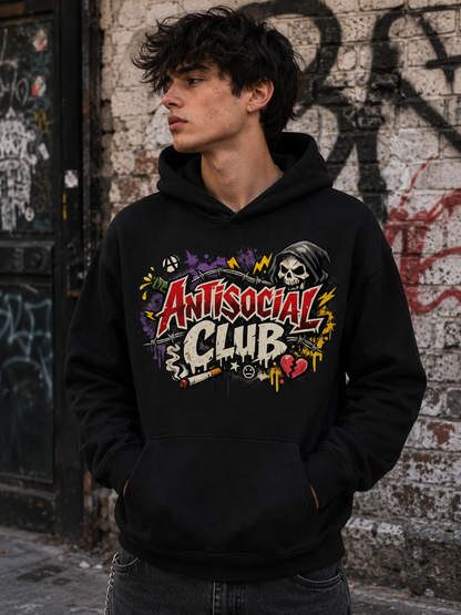Antisocial - Unisex Hoodie