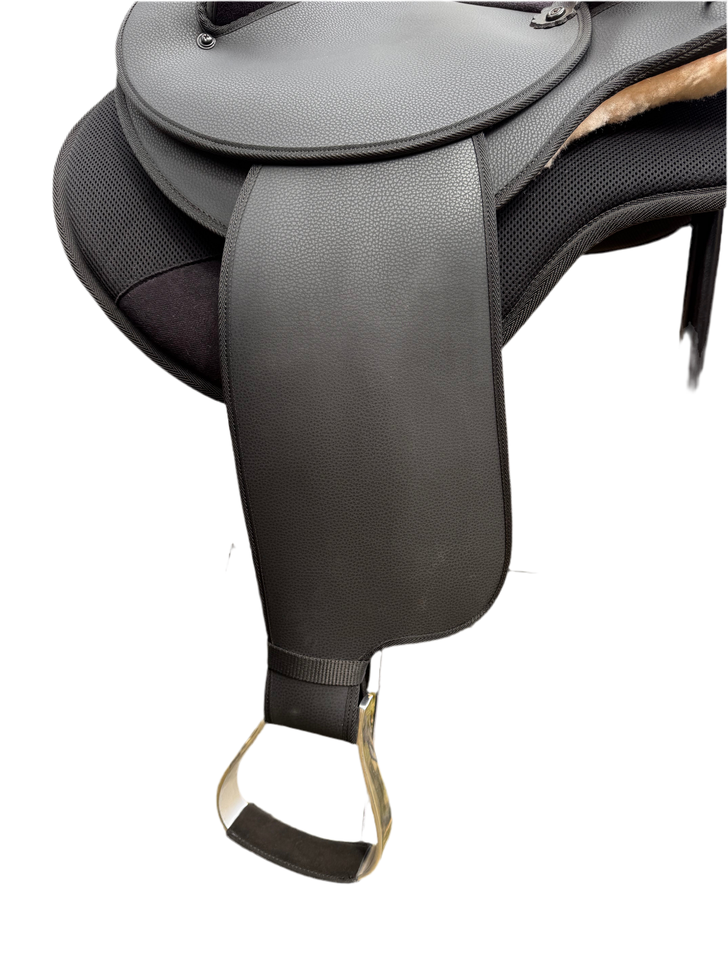 “The Trail” Synthetic Halfbreed Saddle