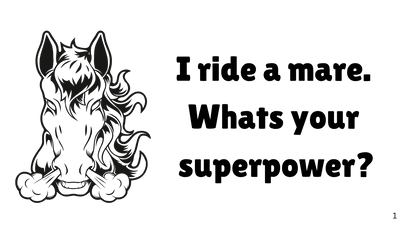 “Mare” Float Decal