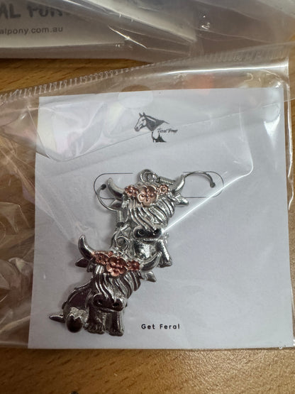 Highland Cows Earrings