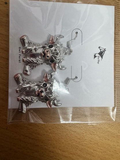 Highland Cows Earrings