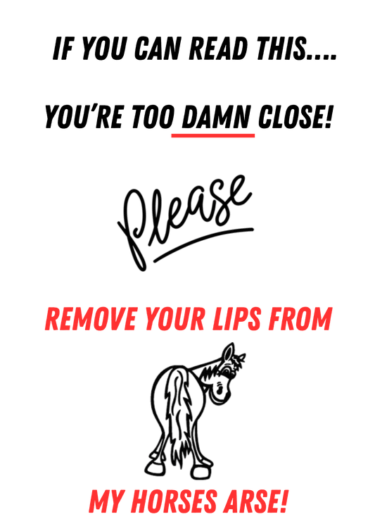 “Get Off” Float Decal