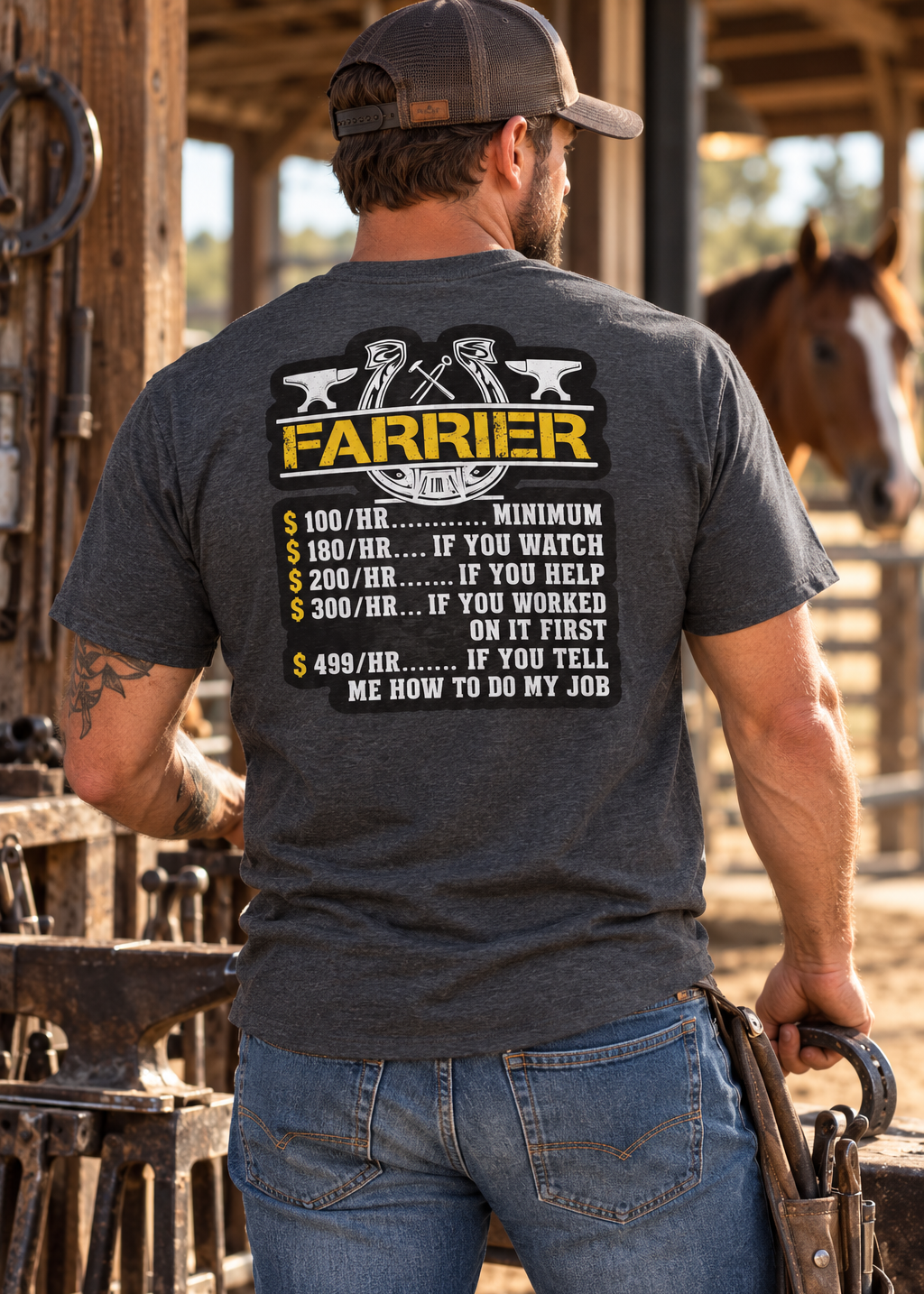Farrier - Unisex classic tee