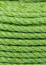 Close-up of green rope texture