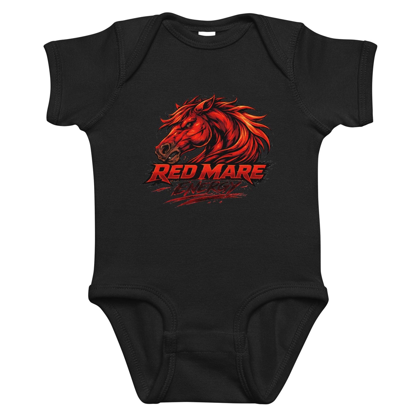 Red Mare Energy - Infant bodysuit - Feral Pony