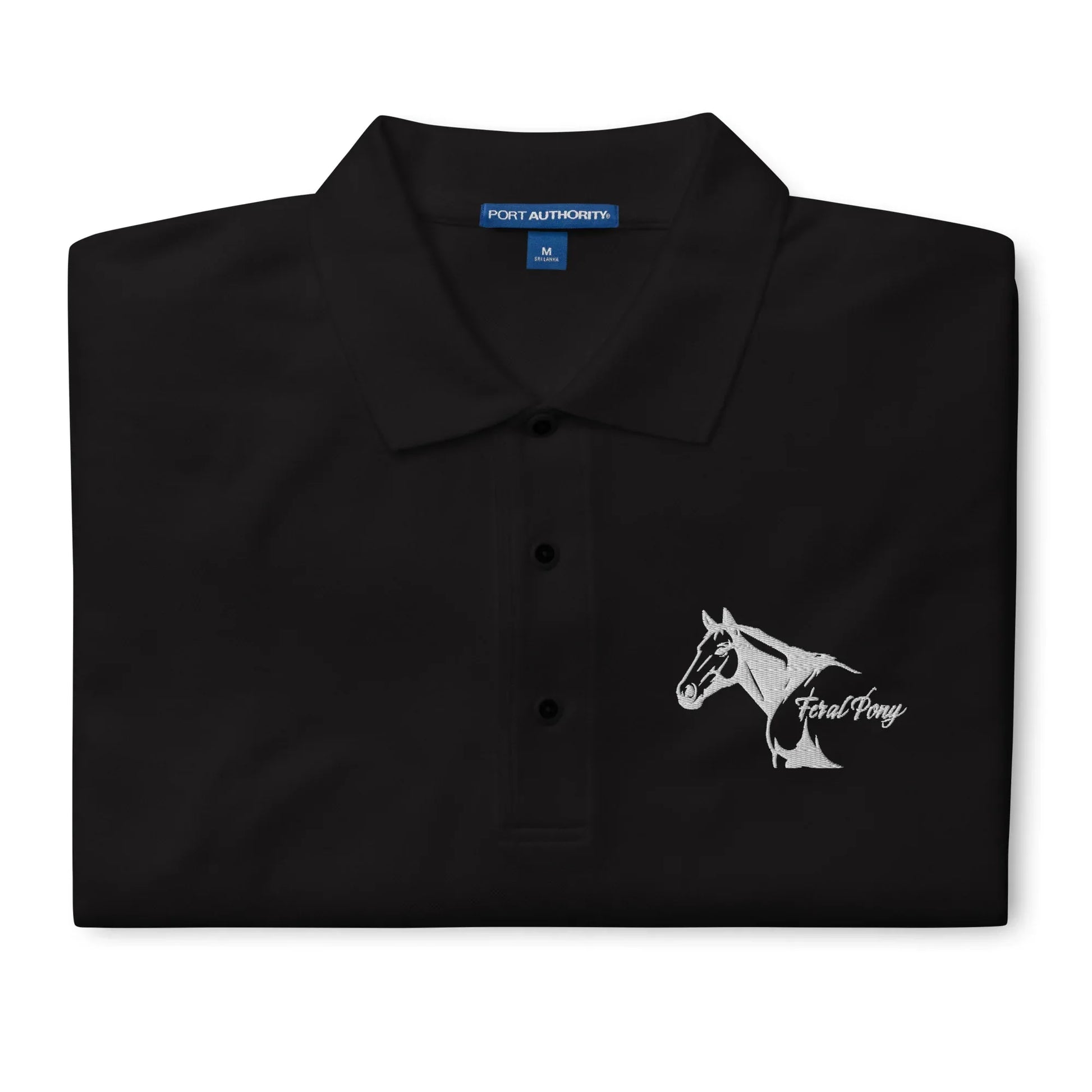 Feral Pony - Men's Premium Polo - Feral Pony