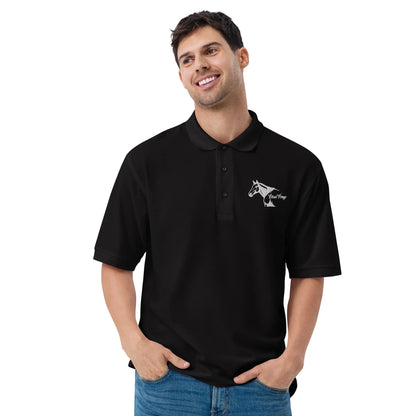 Feral Pony - Men's Premium Polo - Feral Pony