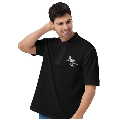 Feral Pony - Men's Premium Polo - Feral Pony