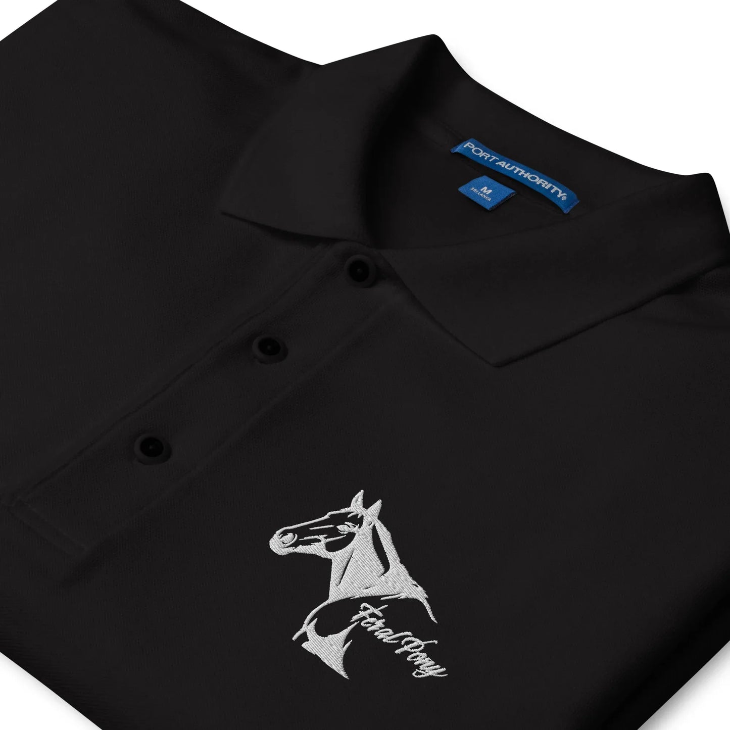 Feral Pony - Men's Premium Polo - Feral Pony