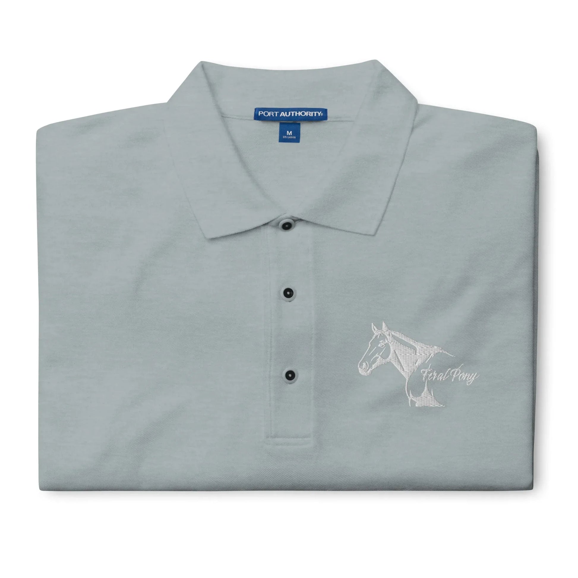 Feral Pony - Men's Premium Polo - Feral Pony