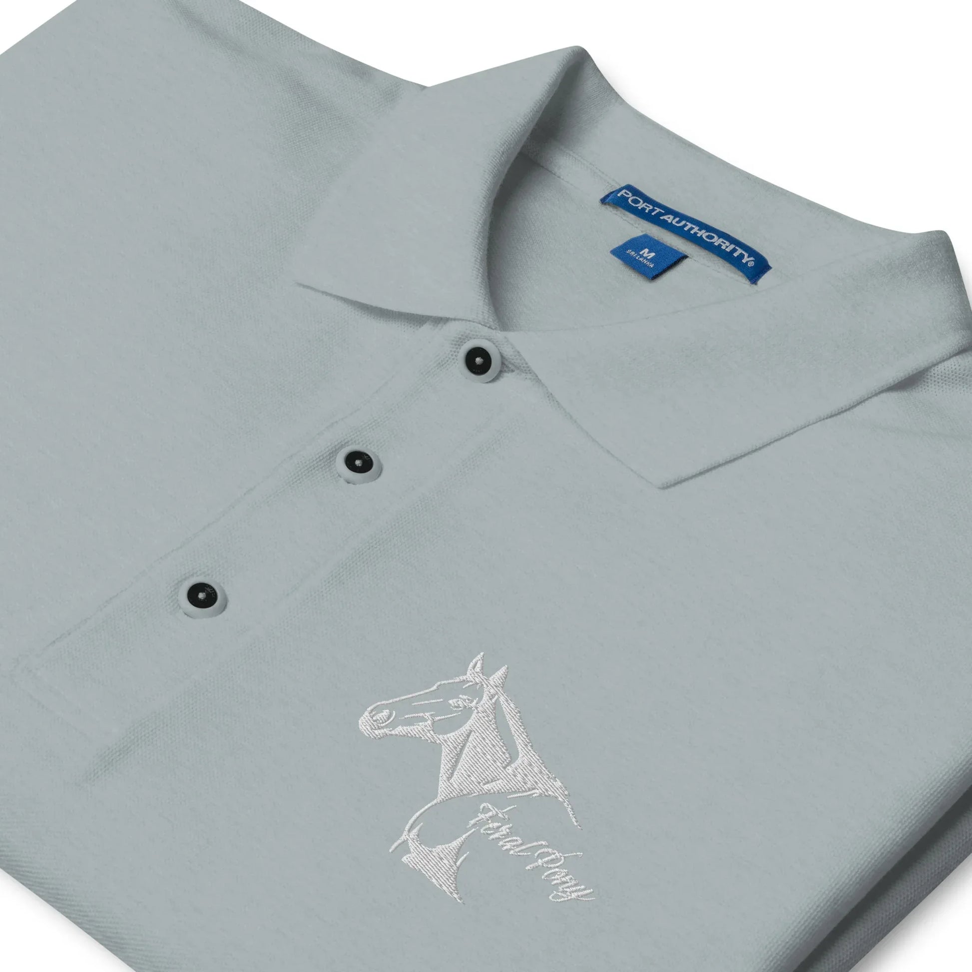 Feral Pony - Men's Premium Polo - Feral Pony
