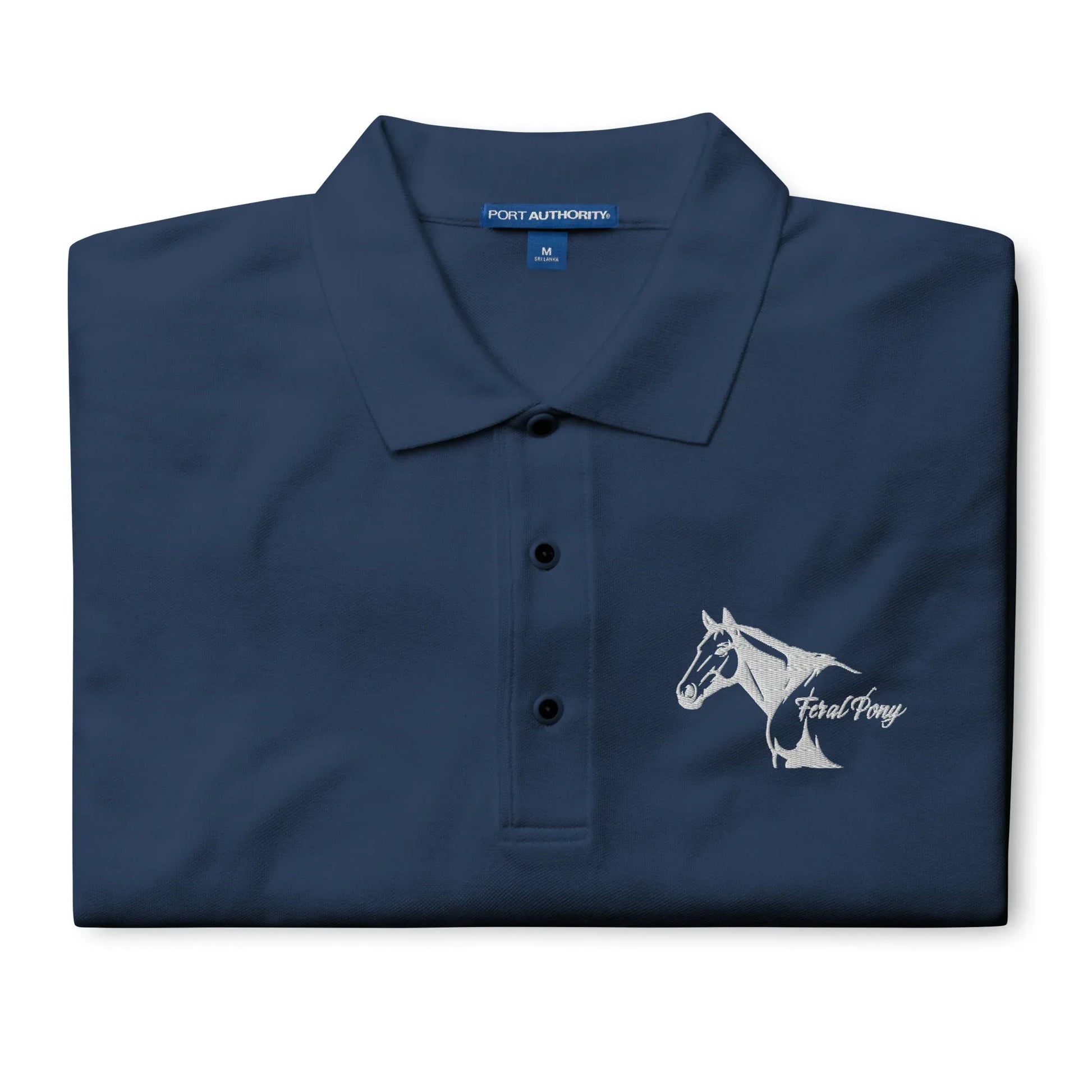 Feral Pony - Men's Premium Polo - Feral Pony