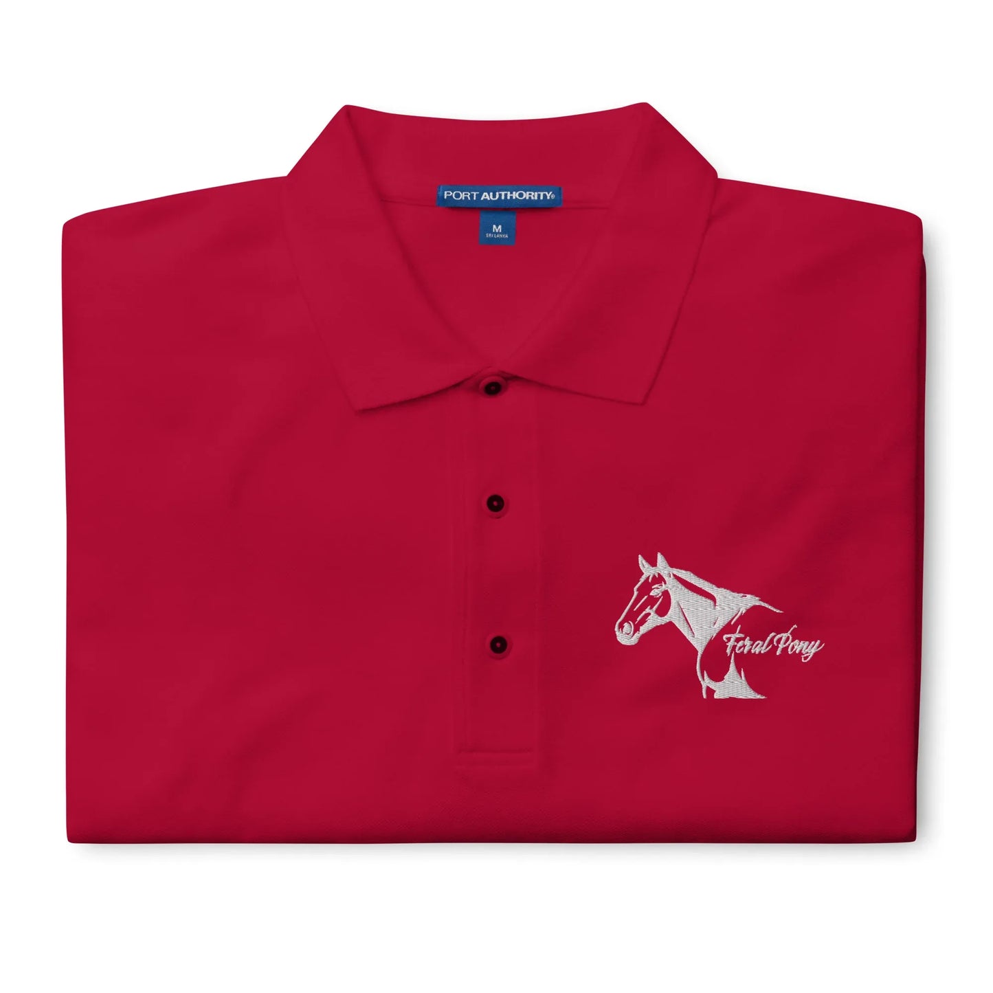 Feral Pony - Men's Premium Polo - Feral Pony