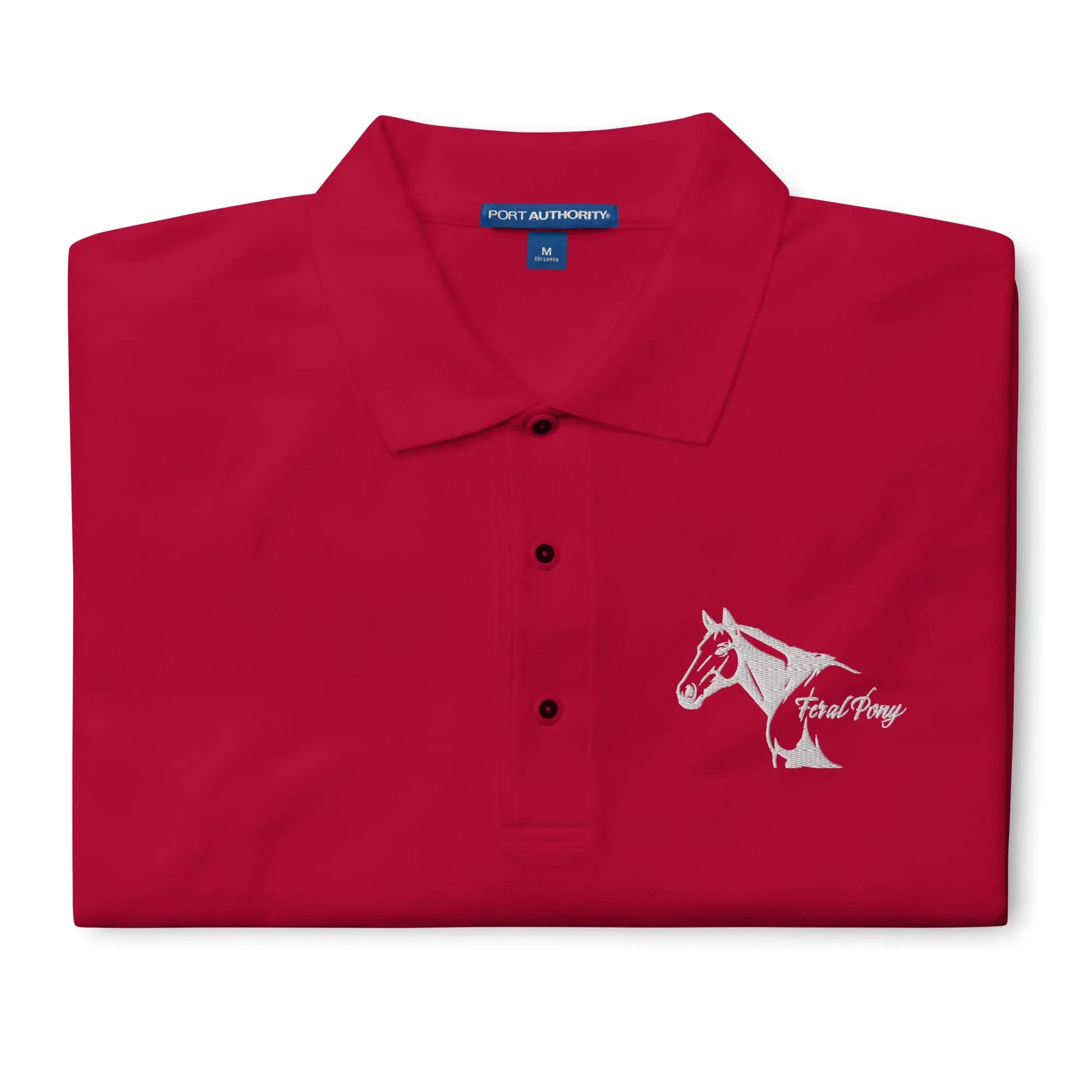 Feral Pony - Men's Premium Polo - Feral Pony