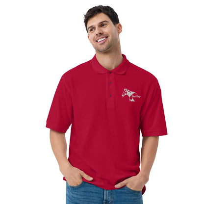 Feral Pony - Men's Premium Polo - Feral Pony