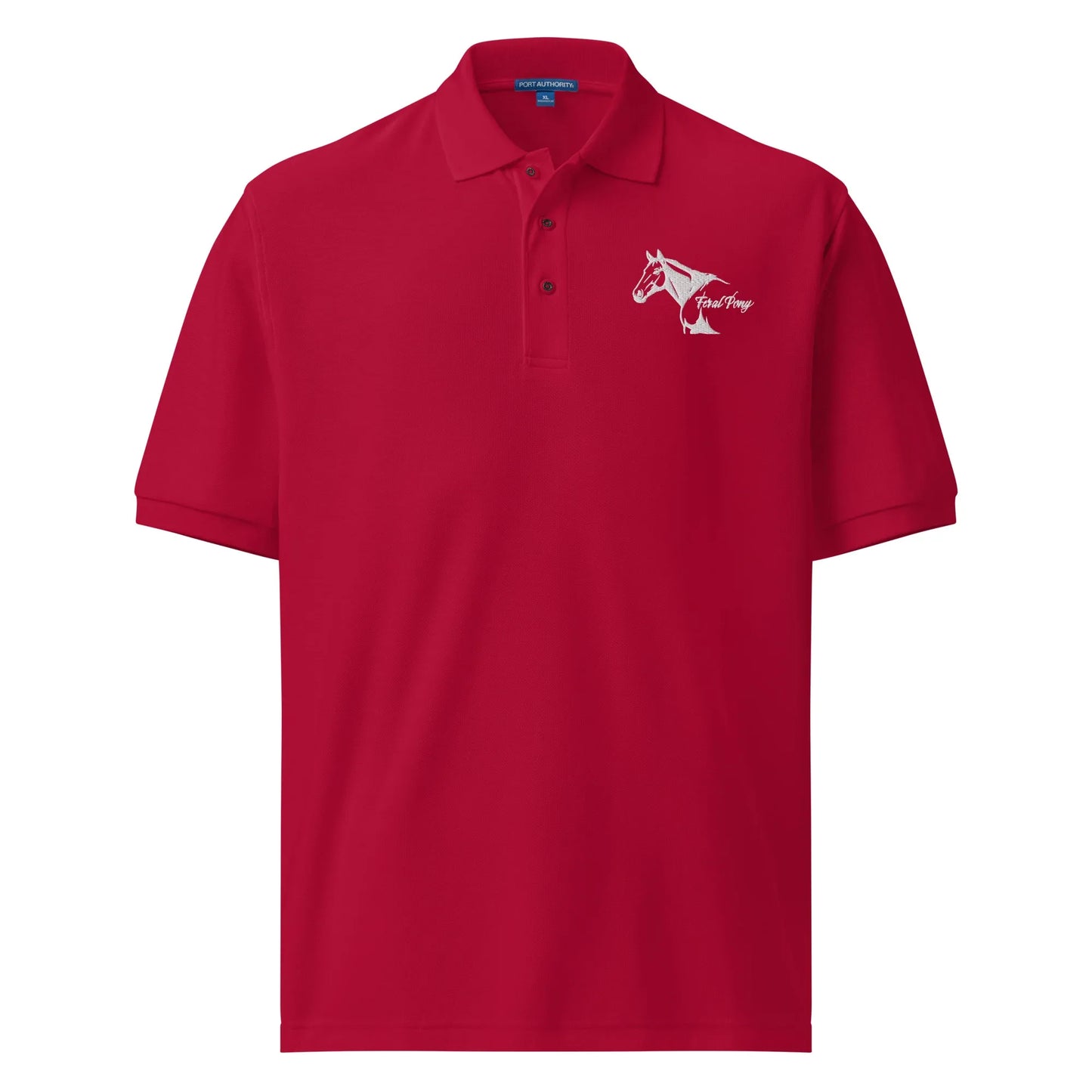 Feral Pony - Men's Premium Polo - Feral Pony