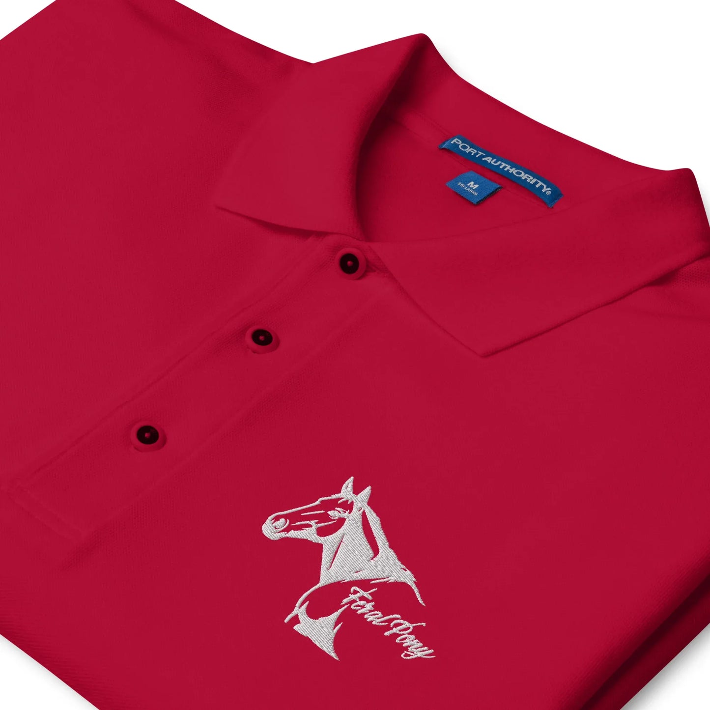 Feral Pony - Men's Premium Polo - Feral Pony