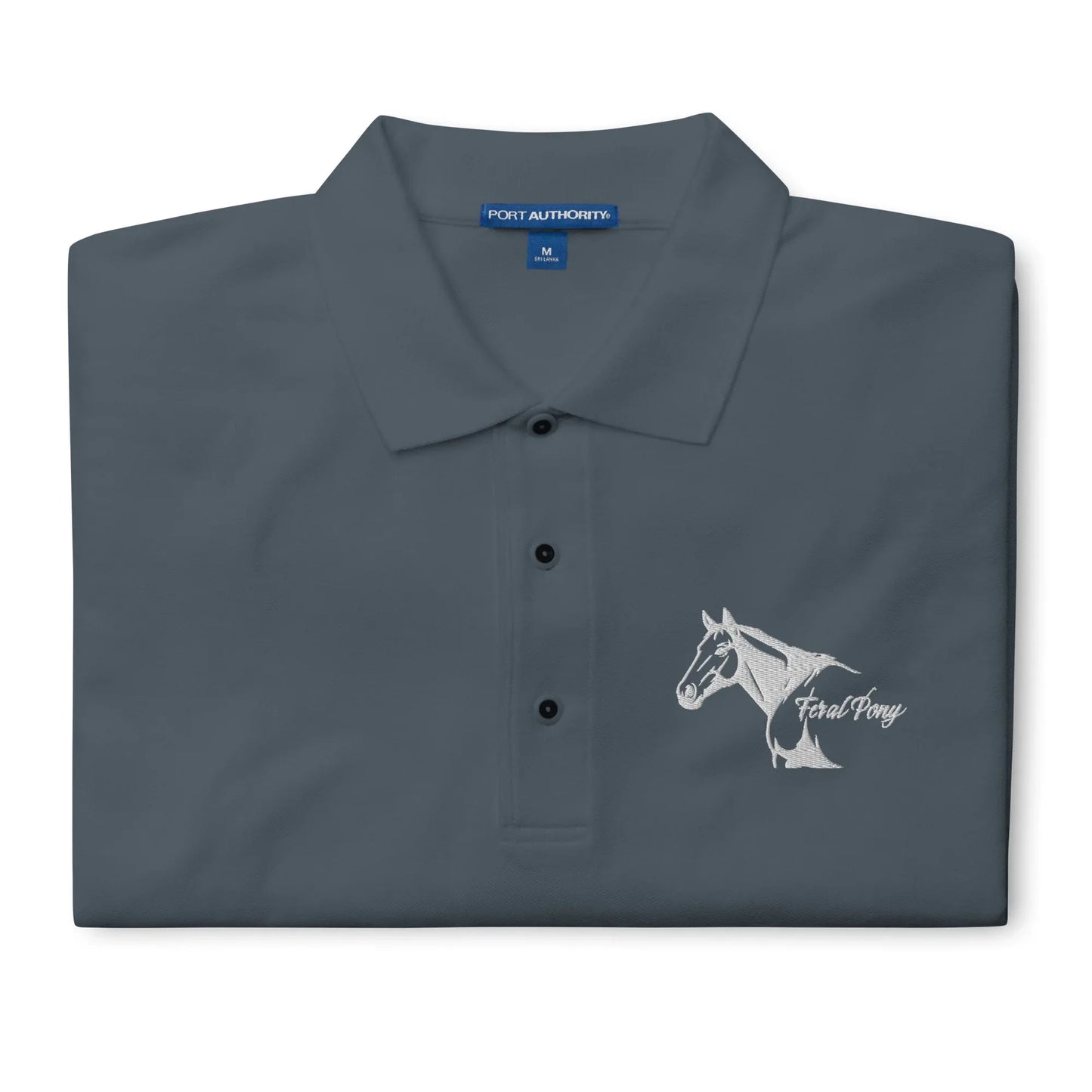 Feral Pony - Men's Premium Polo - Feral Pony