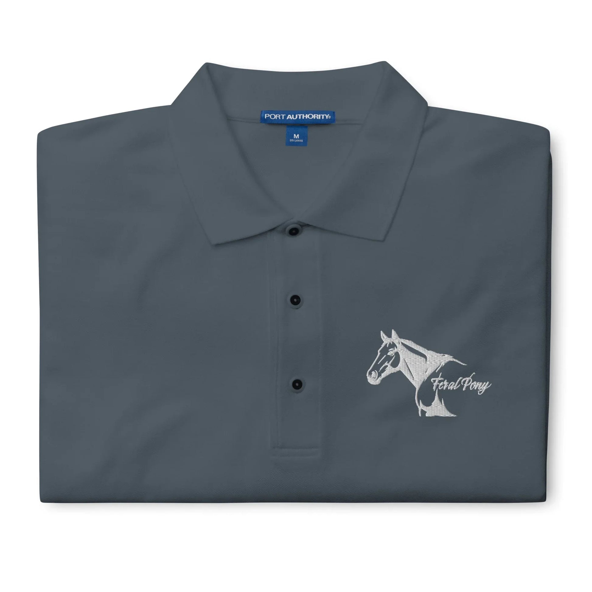 Feral Pony - Men's Premium Polo - Feral Pony