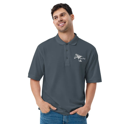 Feral Pony - Men's Premium Polo - Feral Pony