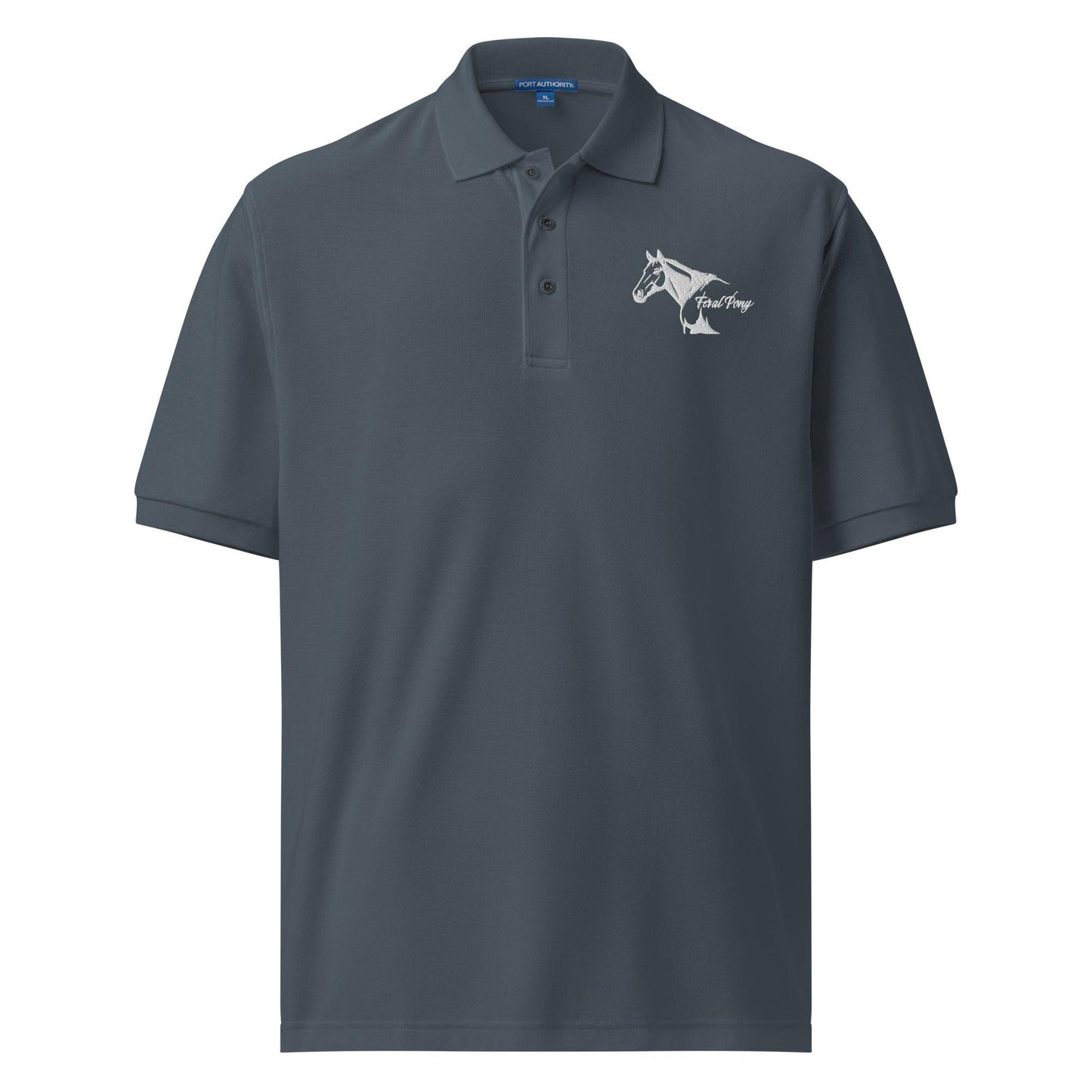 Feral Pony - Men's Premium Polo - Feral Pony