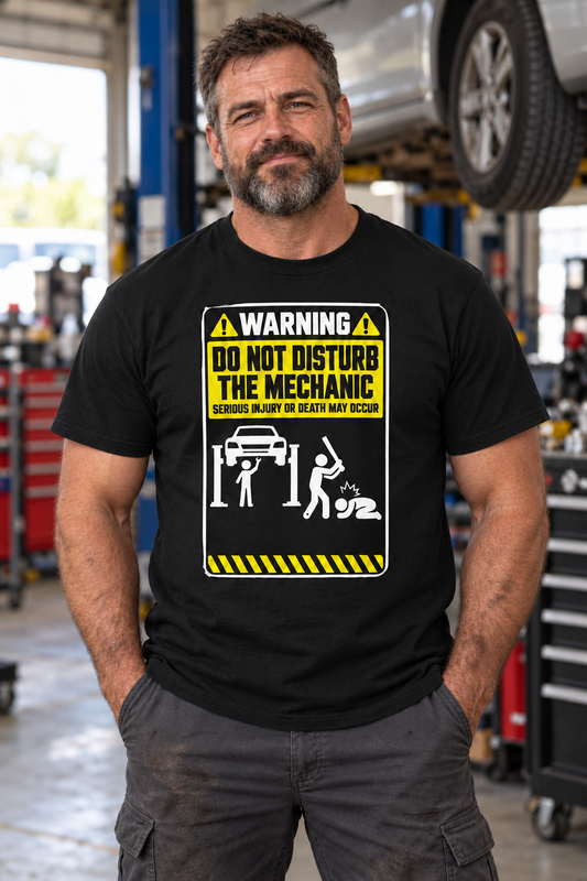 Do Not Disturb the Mechanic 🔧 – Unisex Classic Tee