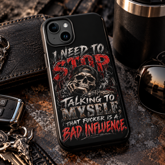 Bad Influence – Tough MagSafe® Phone Case 💀🔥