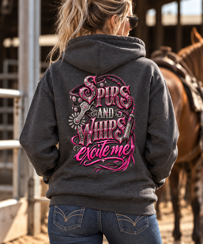 Spurs & Whips Excite Me – Unisex Hoodie