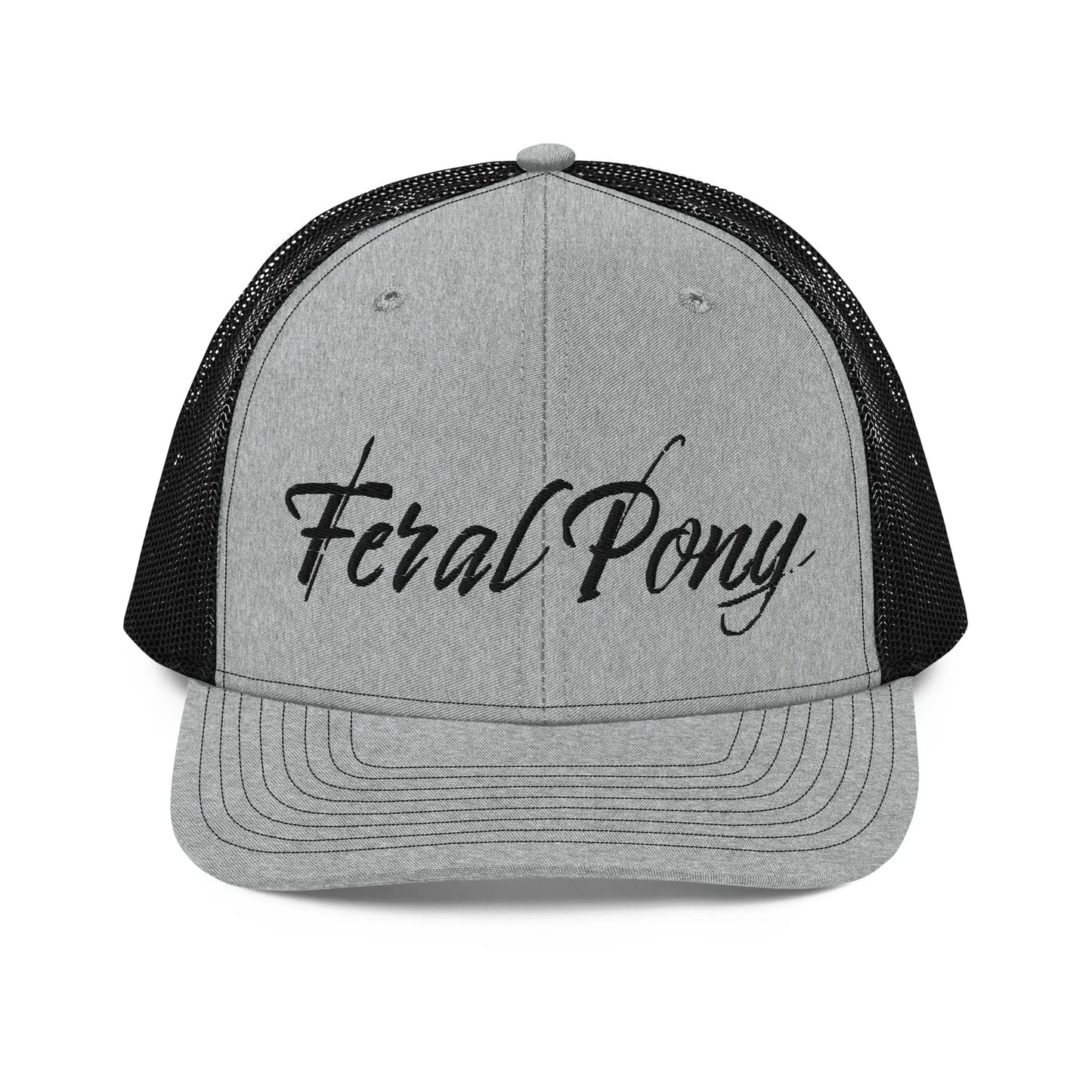 Feral Pony Grey/Black - Trucker Cap - Feral Pony