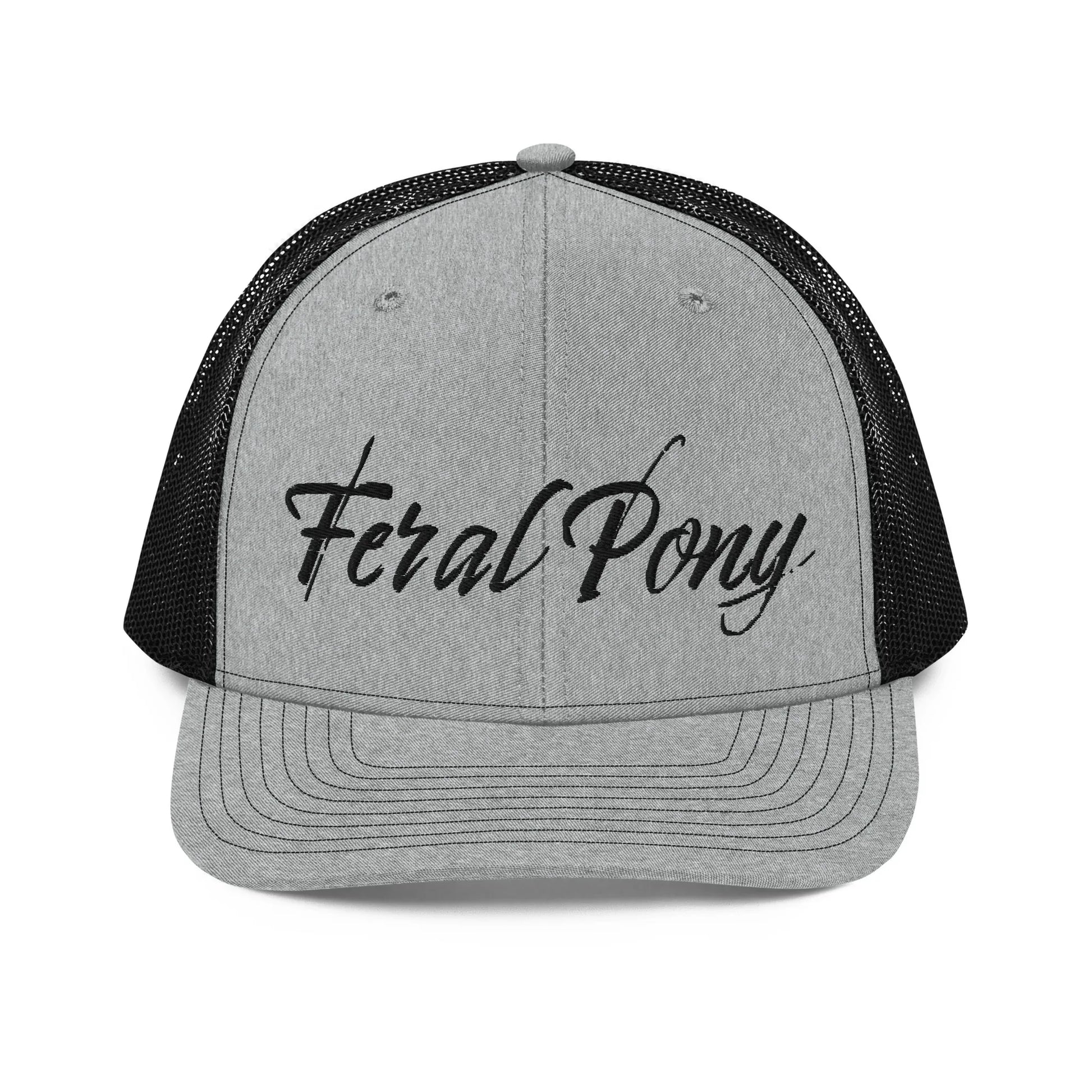Feral Pony Grey/Black - Trucker Cap - Feral Pony