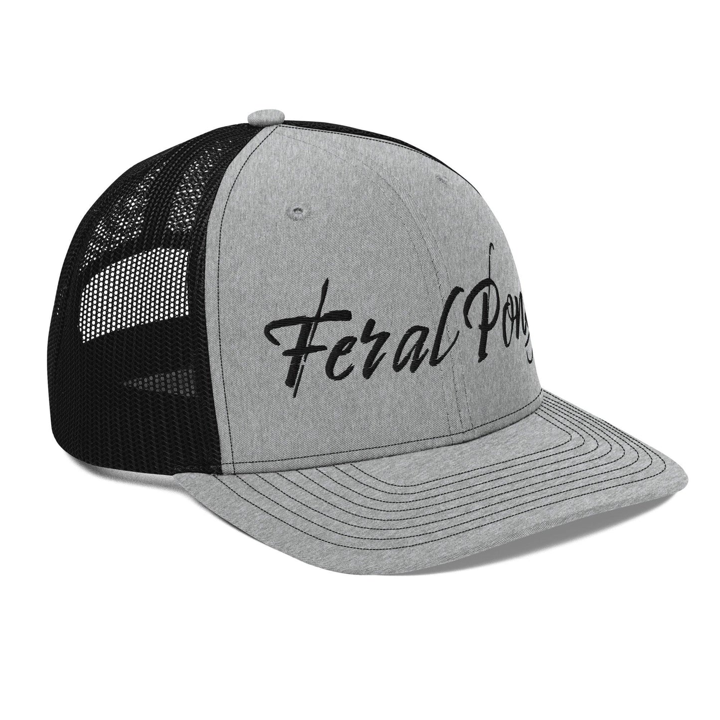 Feral Pony Grey/Black - Trucker Cap - Feral Pony