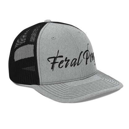 Feral Pony Grey/Black - Trucker Cap - Feral Pony