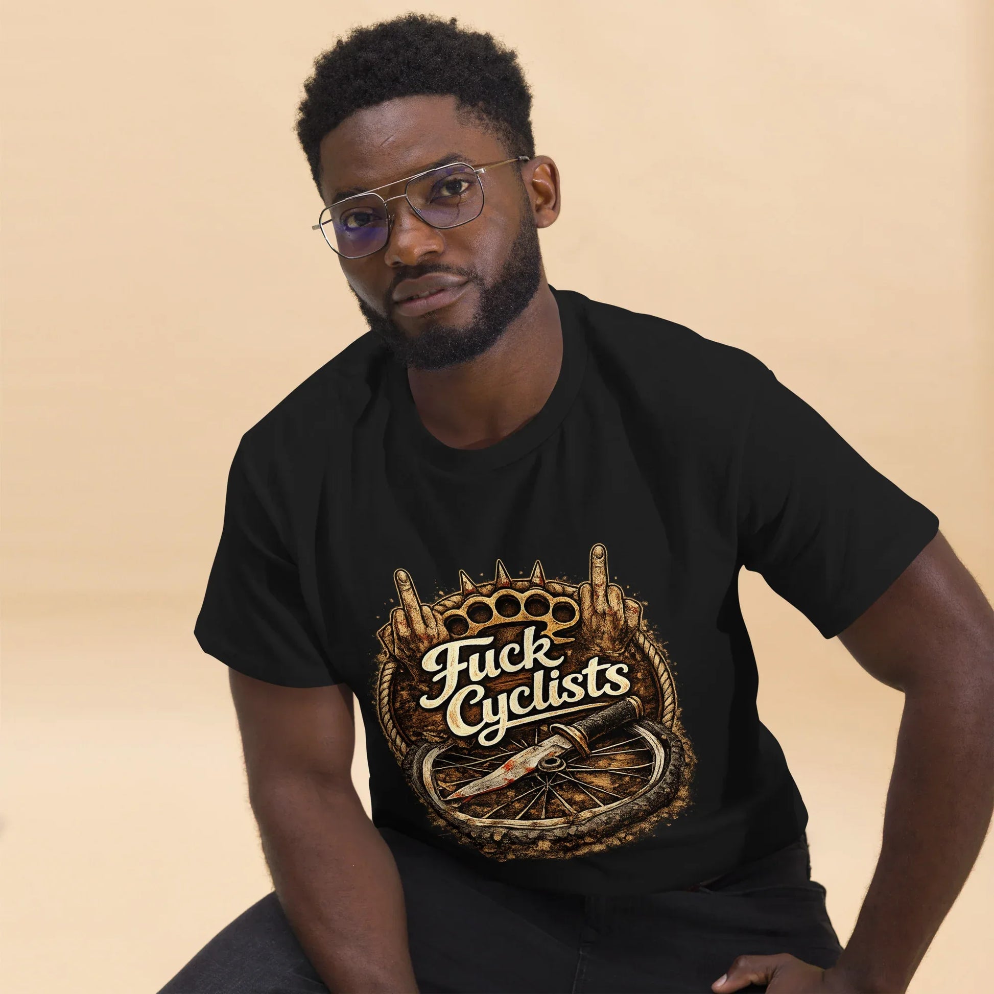 F#ck Cyclists - Unisex classic tee - Feral Pony