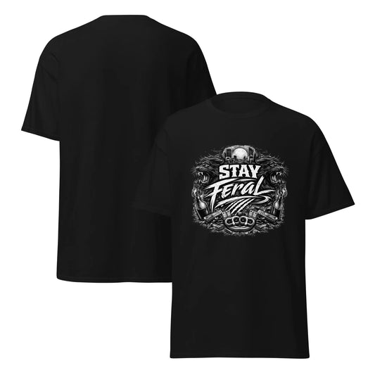 Stay Feral Panther - Unisex classic tee - Feral Pony