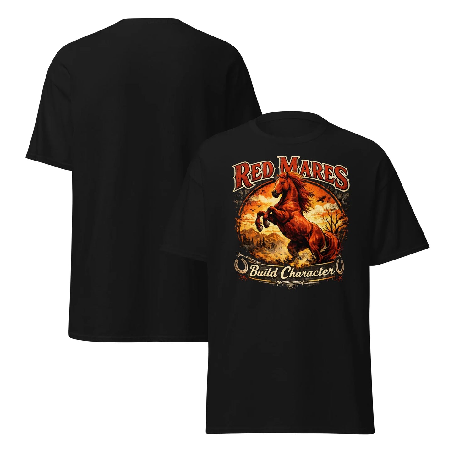 Red Mare - Unisex classic tee - Feral Pony