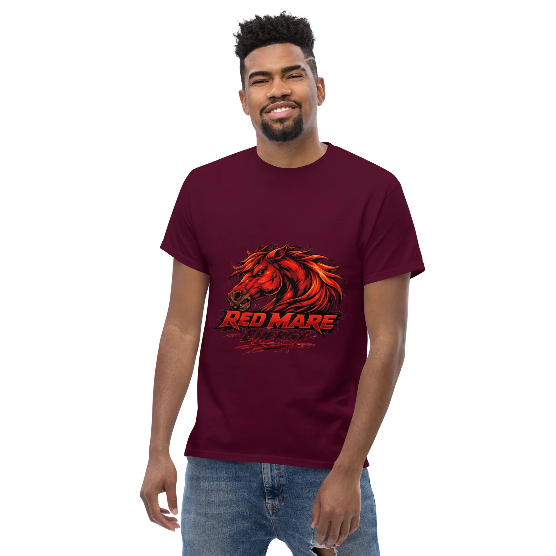 Red Mare Energy - Unisex classic tee - Feral Pony