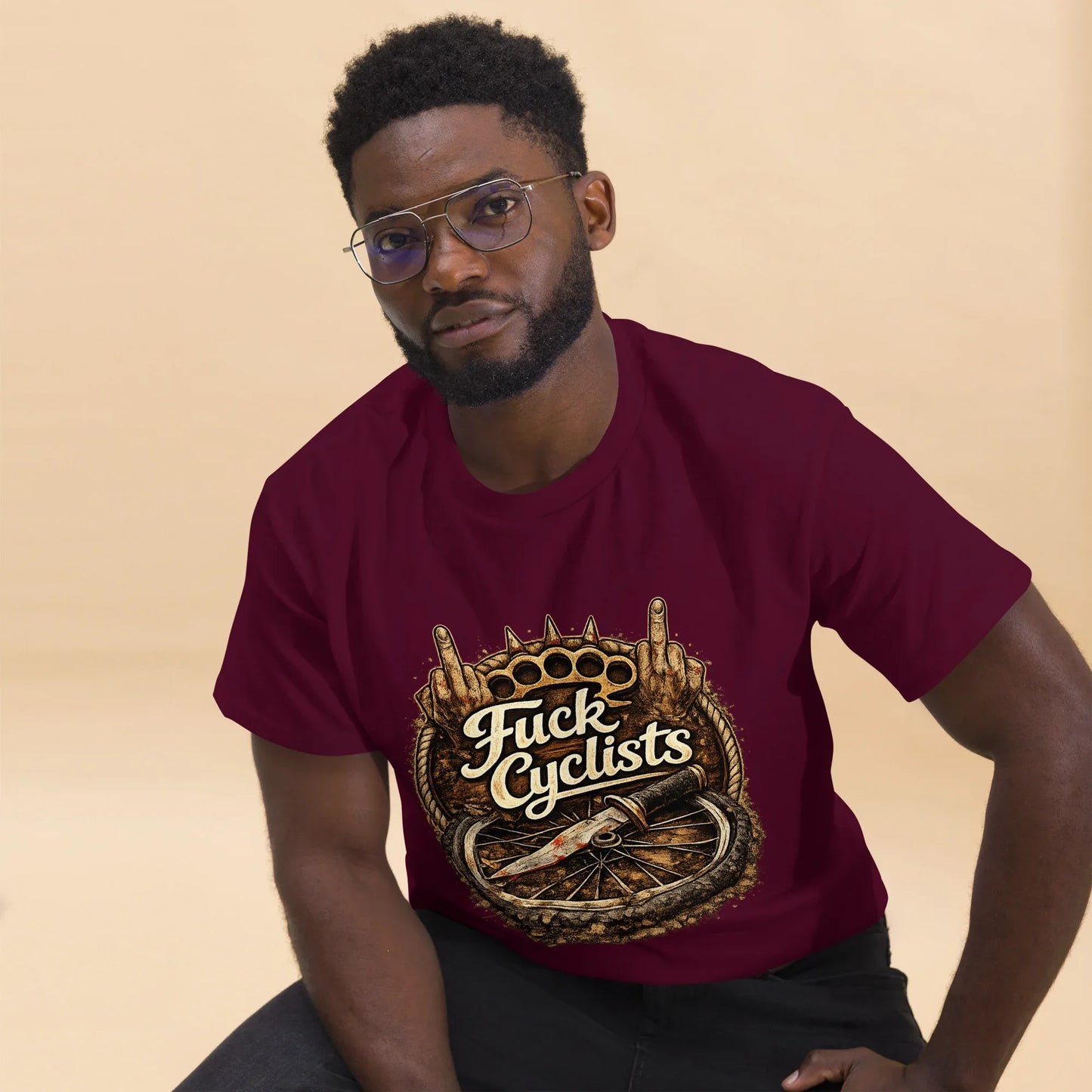 F#ck Cyclists - Unisex classic tee - Feral Pony