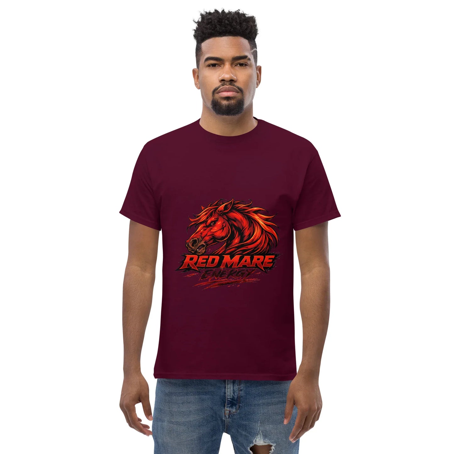 Red Mare Energy - Unisex classic tee - Feral Pony