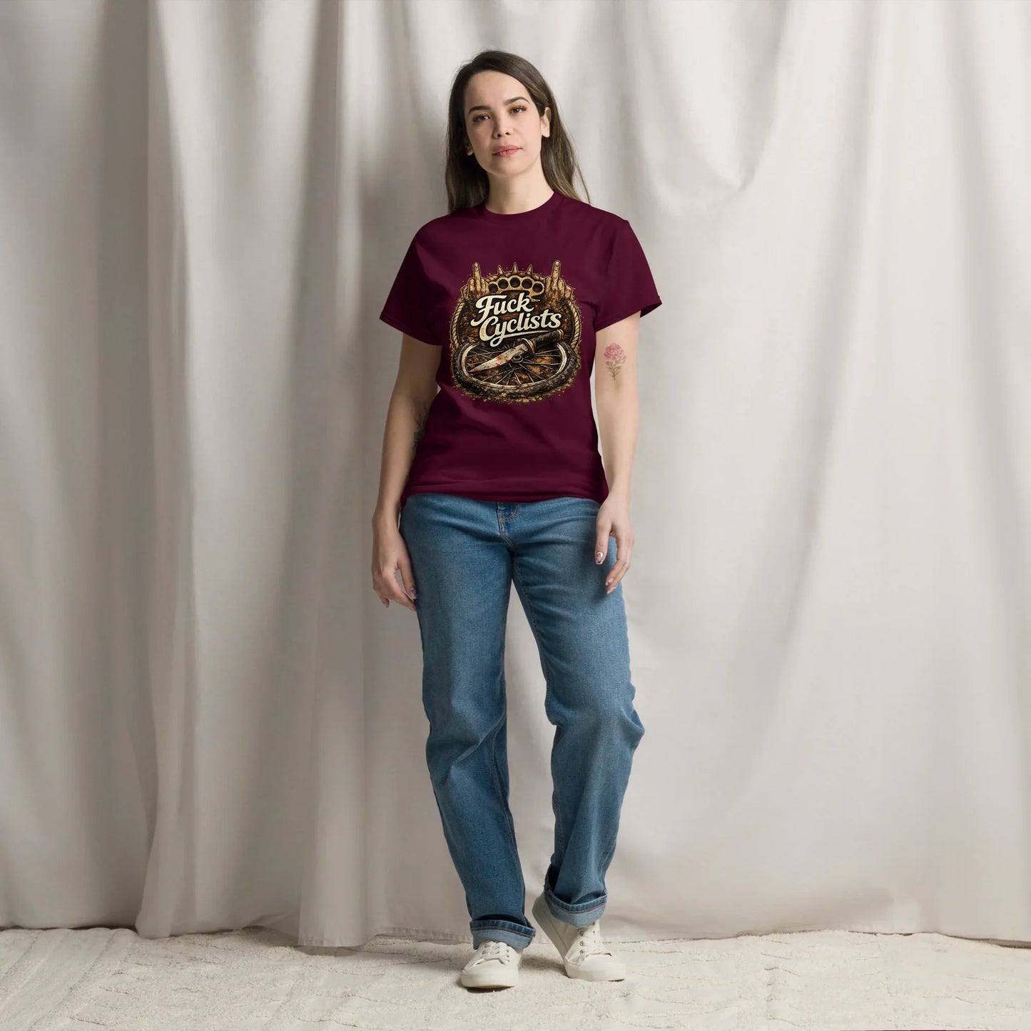 F#ck Cyclists - Unisex classic tee - Feral Pony