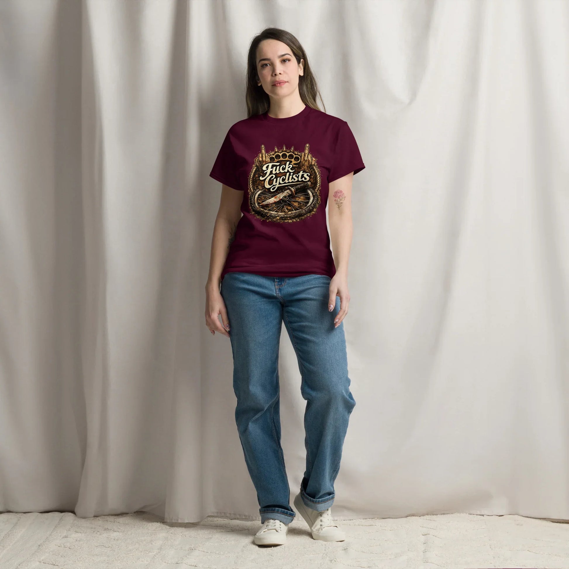 F#ck Cyclists - Unisex classic tee - Feral Pony