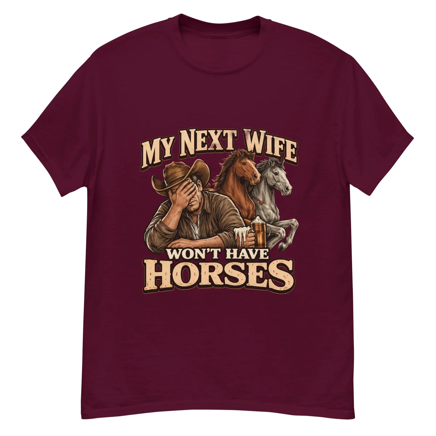 Next Wife - Unisex classic tee - Feral Pony