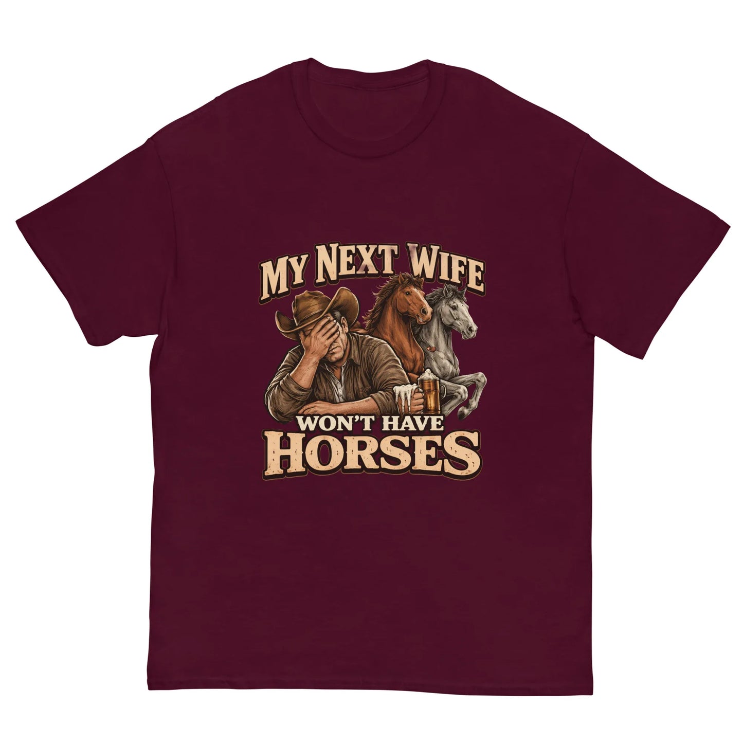 Next Wife - Unisex classic tee - Feral Pony